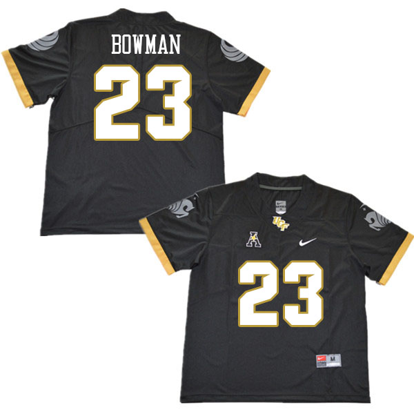 Youth #23 Demarkcus Bowman UCF Knights College Football Jerseys Stitched Sale-Black - Click Image to Close